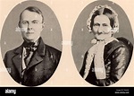 Johann Jakob Brahms and his wife, parents of the German composer ...