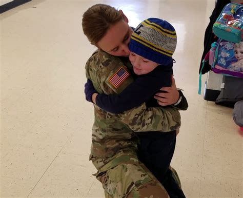 Columbus Mom Surprises Her Three Sons After Nine Month Deployment