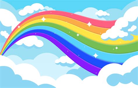 Colorful Rainbow Wave Background 1978292 Vector Art At Vecteezy