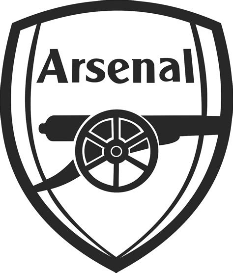 Arsenal Football Club Logo Para Archivos Dxf Cdr Svg Cortados Con