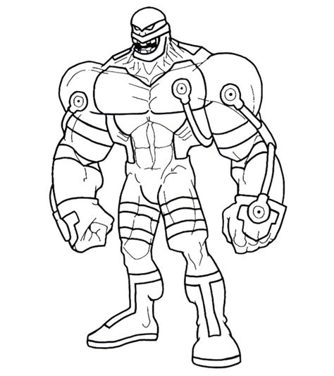 Bane From Batman Coloring Pages