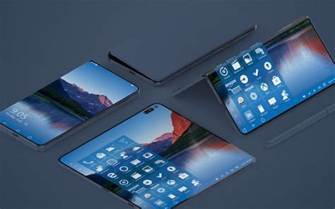 Microsoft To Bring A New Folding Phone Type Device Suggests New Patent