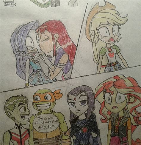 Starfire Learns French By Jebens1 On Deviantart