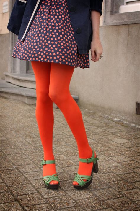 Pin On Bright And Colourful Tights Legwear