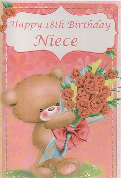 18th birthday gift ideas for niece. Female Relation Birthday Cards - Happy 18th Birthday Niece
