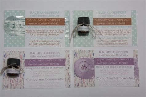Pin On Young Living Sample Cards