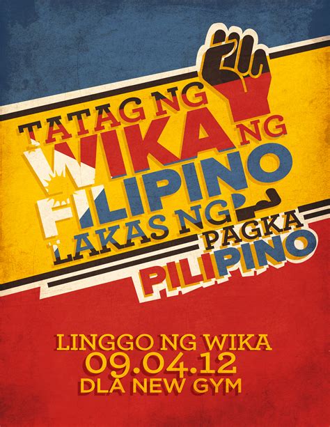 Poster Slogan Tungkol Sa Globalisasyon Tagalog Slogan Buwan Ng Wika