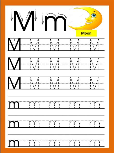 Letter Mm Letters For Kids Preschool Writing Preschool Sight Words