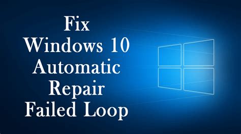 I can't boot into safe mode (stays stuck in the loop), or reset the pc or anything. 7 Tricks to Fix Windows 10 Automatic Repair Failed Loop