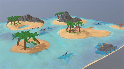 Islands Download Free 3d Model By Riccardoc Maxterdragon1