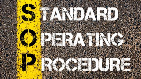 Standard operating procedures (sop) are mandatory for companies that want to build a predictable and profitable engine. Writing Effective Standard Operating Procedures (SOPs ...