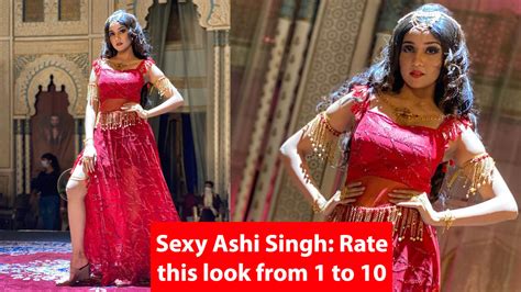 Latest Picture ‘yasmine’ Ashi Singh Wants You To Rate Her New Hot Red Look Iwmbuzz