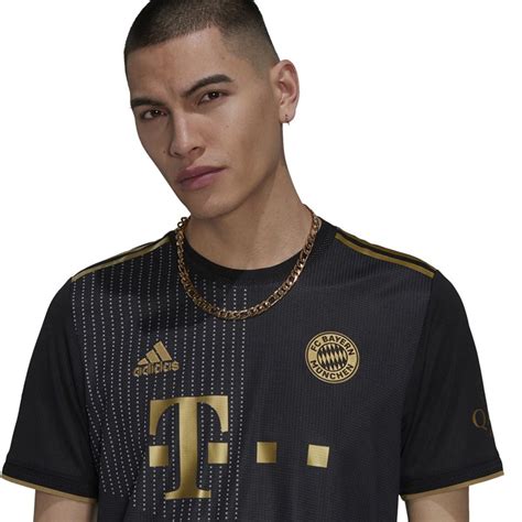 Buy Adidas Mens Fcb Fc Bayern Munich Authentic Away Jersey Black