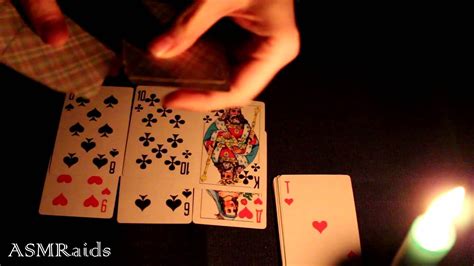 Asmr Sounds Of Playing Cards Youtube