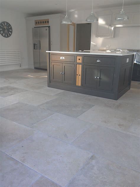 Manoir Grey Authentic French Limestone Flooring Natural Stone