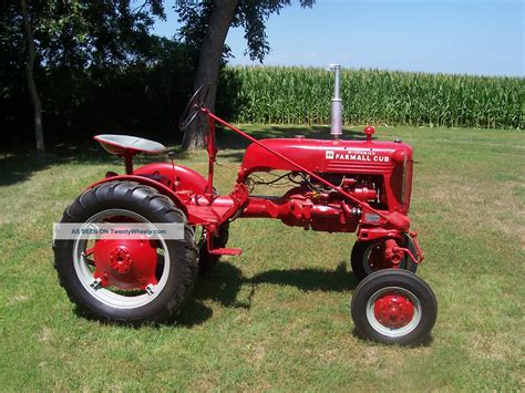 1948 International Harvester Mccormick Farmall Cub Tractor