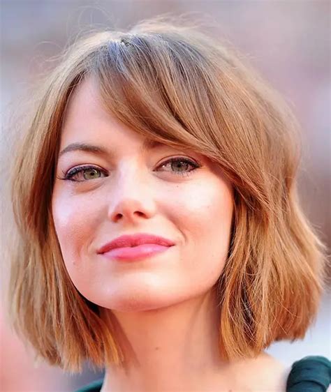 Cute Bob Hairstyles For Round Faces
