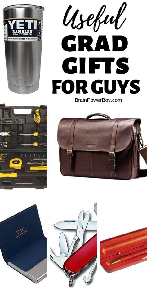 Help him ease his way into adulthood with some cool (and very useful) stuff. Graduation Gifts for Boys That They will Actually Use ...