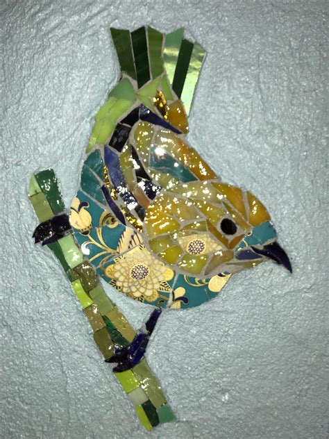 Grumpy Bird By Radiance Mosaics Mosaic Garden Art Mosaic Tile Art
