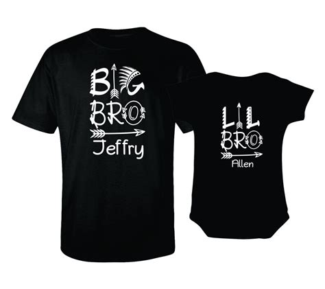 Großer Bruder Kleiner Bruder Passende Shirt Big Brother Etsyde