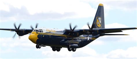The New Blue Angels Lockhead Martin C 130j Hercules Fat Al Flickr