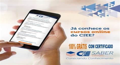 58 Cursos Gratuitos Online Ead Com Certificado No Ciee Estude De