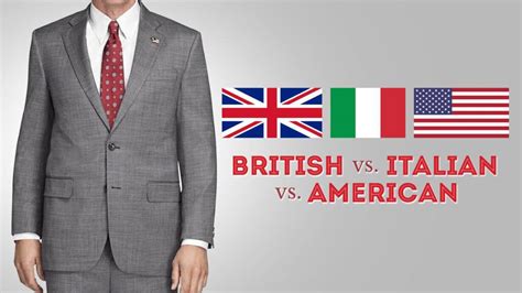 What Are The Differences Among British Italian And American Suit Styles