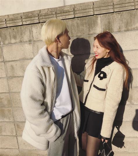 Hyuna Shares A Kiss With Edawn Says Shes Working On New Music