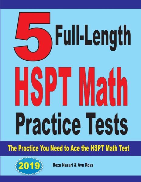 5 Full Length Hspt Math Practice Tests Nach Schulform Schulbuch