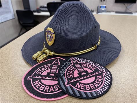 Pink Patch Project Returns Nebraska State Patrol To Show Their Support