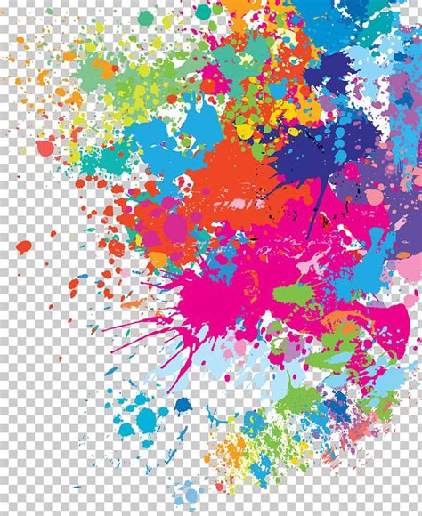 Splash Pattern Png Clipart Color Colorful Color Splash Decorative