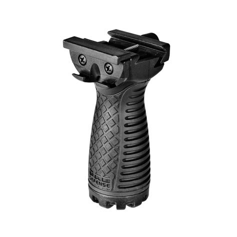 Fab Defense Ar 15 Rsg Foregrip Overmolded Rubberized Stout Grip W Rail