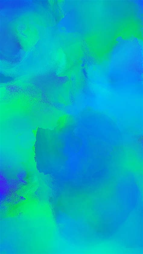Abstract Mori Blue Brush Colors Green Pattern Sea Texture Hd
