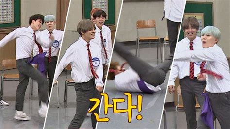 If loving you is wrong. Members of BTS betray one another on 'Knowing Brothers'