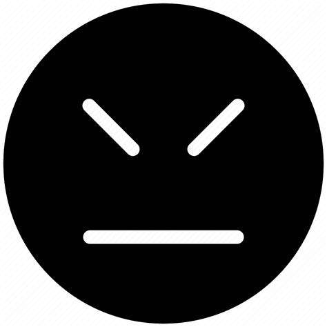 Angry Emoticons Emotion Expression Face Smiley Rage Smiley Icon