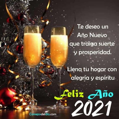 Frases Feliz Año Nuevo 2021 Para Ti Con Mucho Cariño