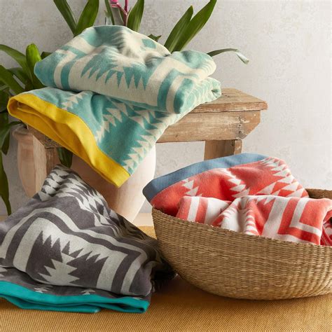 Cotton jacquard bath towel cottoncotton wholesale cotton pure color jacquard tassel large/small bath towel. Pendleton Jacquard Beach Towel in 2020 (With images ...