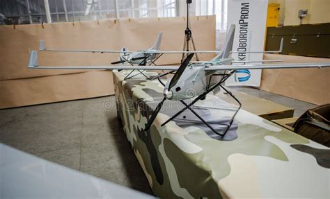 Demonstration Of The First Ukrainian Production Drones Editorial Image