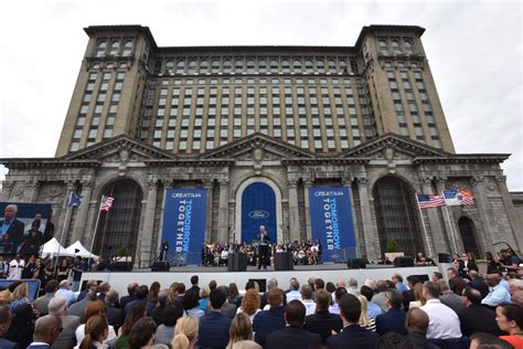 Michigan Central Station Symbolized Detroit's Rise & Fall. Thanks to Ford, It Now Signals a ...