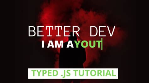 Typing Animation Effect With Typed Js Jquery Simple Plugin Youtube