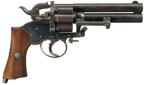 Lock Stock And History — Rare Lemat Centerfire Double Action Revolver