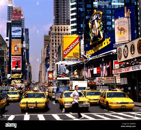 Times Square Broadway New York City Theater Musical Stock Photo Alamy