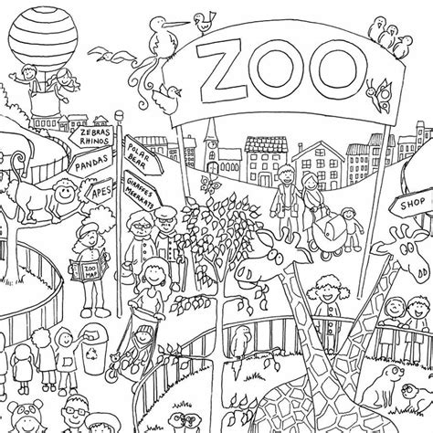 Download High Quality Zoo Clipart Black And White Transparent Png