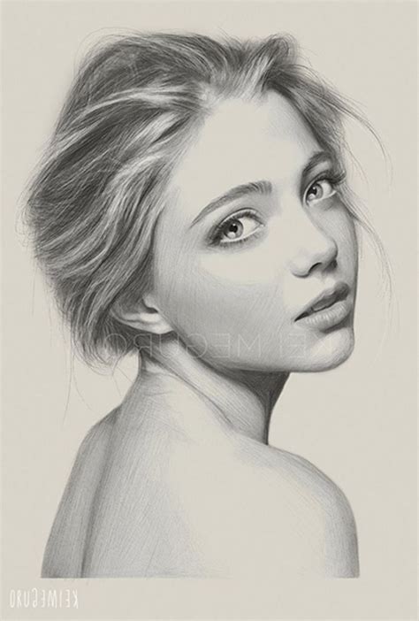 Sketch Realistic Face 1000 Ideas About Drawing Faces On Pinterest