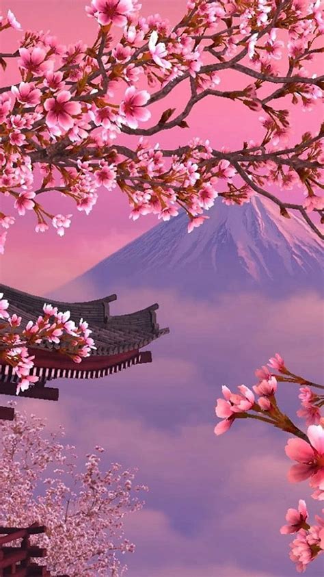 Anime Aesthetic Cherry Blossom Cherry Blossom Cherry Blossom Japan