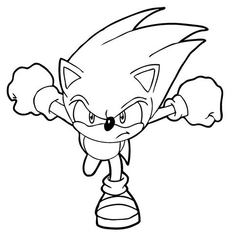 Desenhos Do Sonic Para Imprimir E Colorir Desenhos Im Vrogue Co