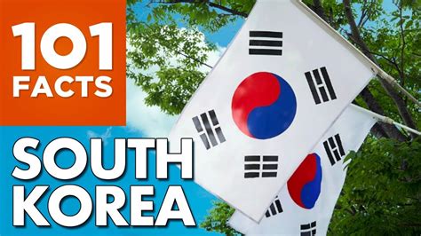 101 facts about south korea youtube