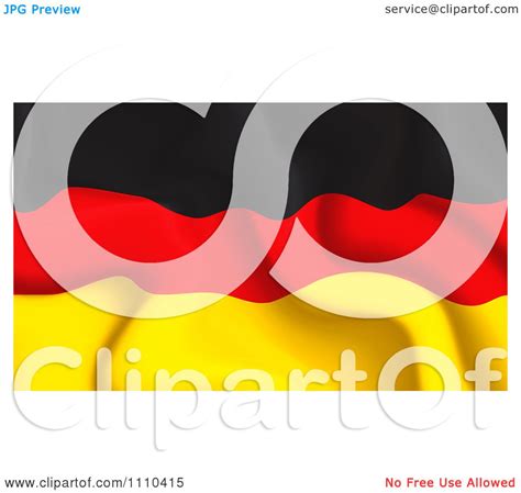 Clipart Crumpled German Flag - Royalty Free Vector Illustration by MilsiArt #1110415