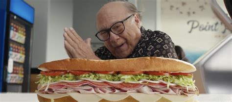 Danny Devito Very Into Hoagies In Jersey Mikes Commercial