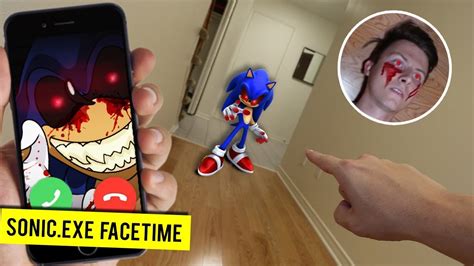 Calling Sonicexe On Facetime At 3 Am Scratched His Face Youtube